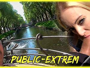 PUBLIC EXTREM POV-BLOWJOB IN GERMANY ON KOENIGSALLEE IN DUESSELDORF